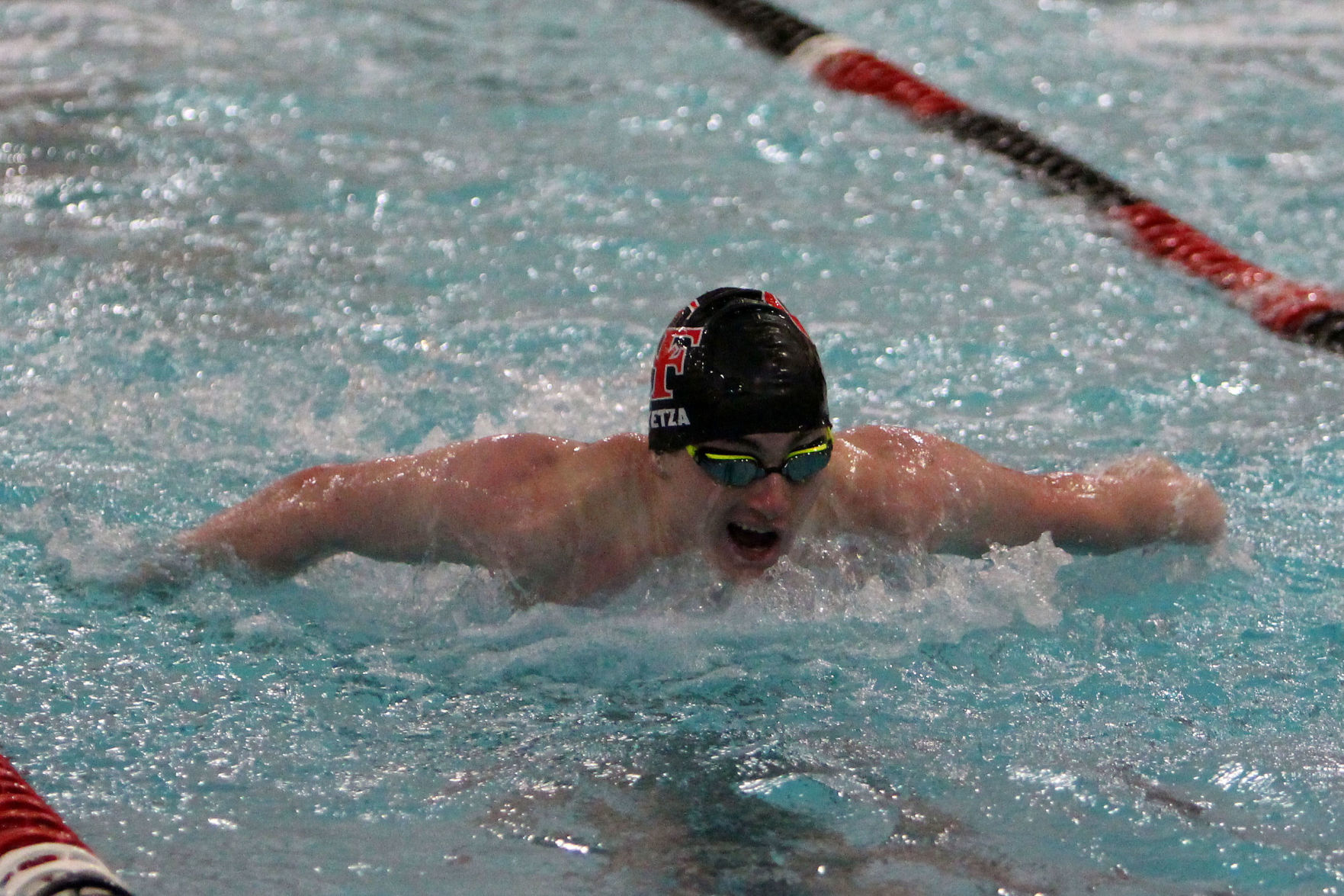 Hudson at Chi-Hi boys swimming 12-6-18